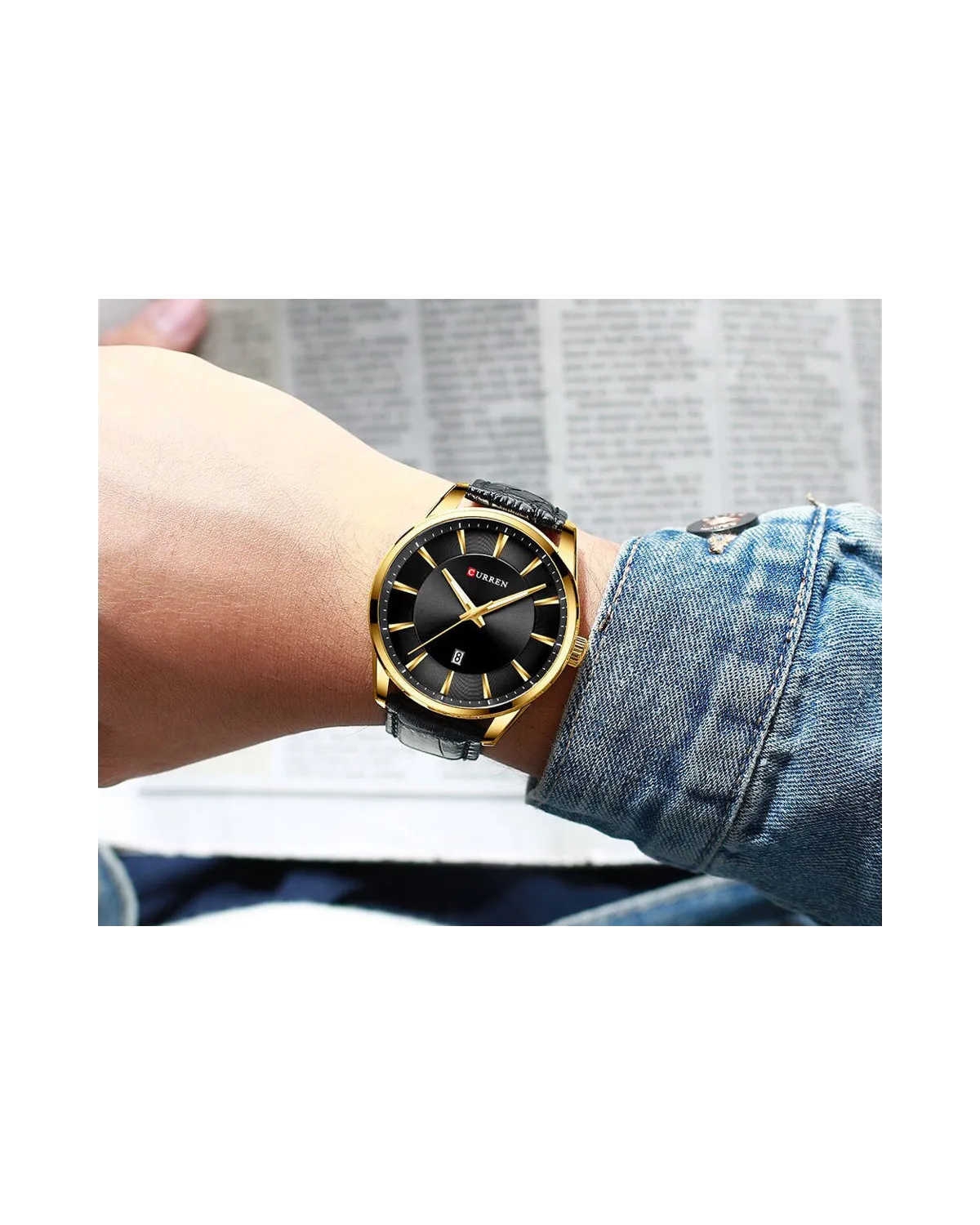 ZEGAREK MĘSKI CURREN 8365 (zc032c) + BOX