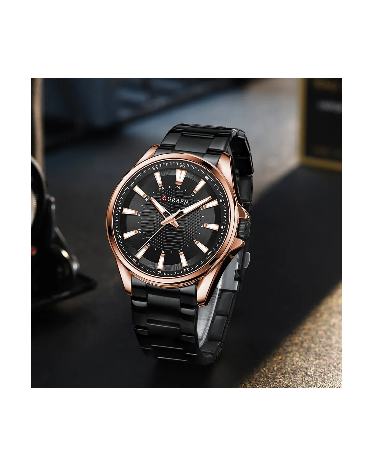 ZEGAREK MĘSKI CURREN 8424 (zc040d) + BOX