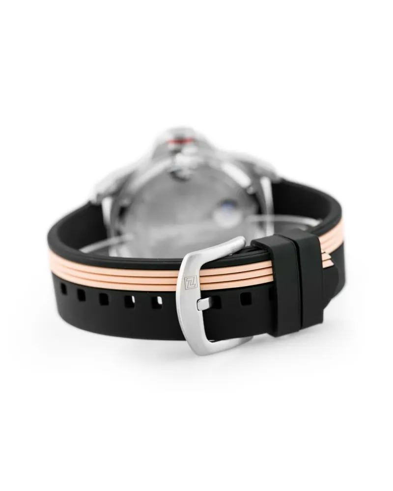 ZEGAREK MĘSKI NAVIFORCE - NF9098 (zn045a) - beige/black
