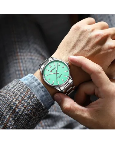 ZEGAREK MĘSKI CURREN 9090 (zc045d) + BOX