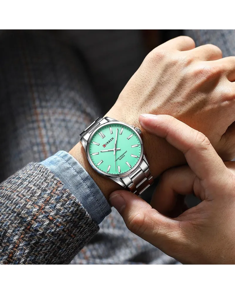 ZEGAREK MĘSKI CURREN 9090 (zc045d) + BOX