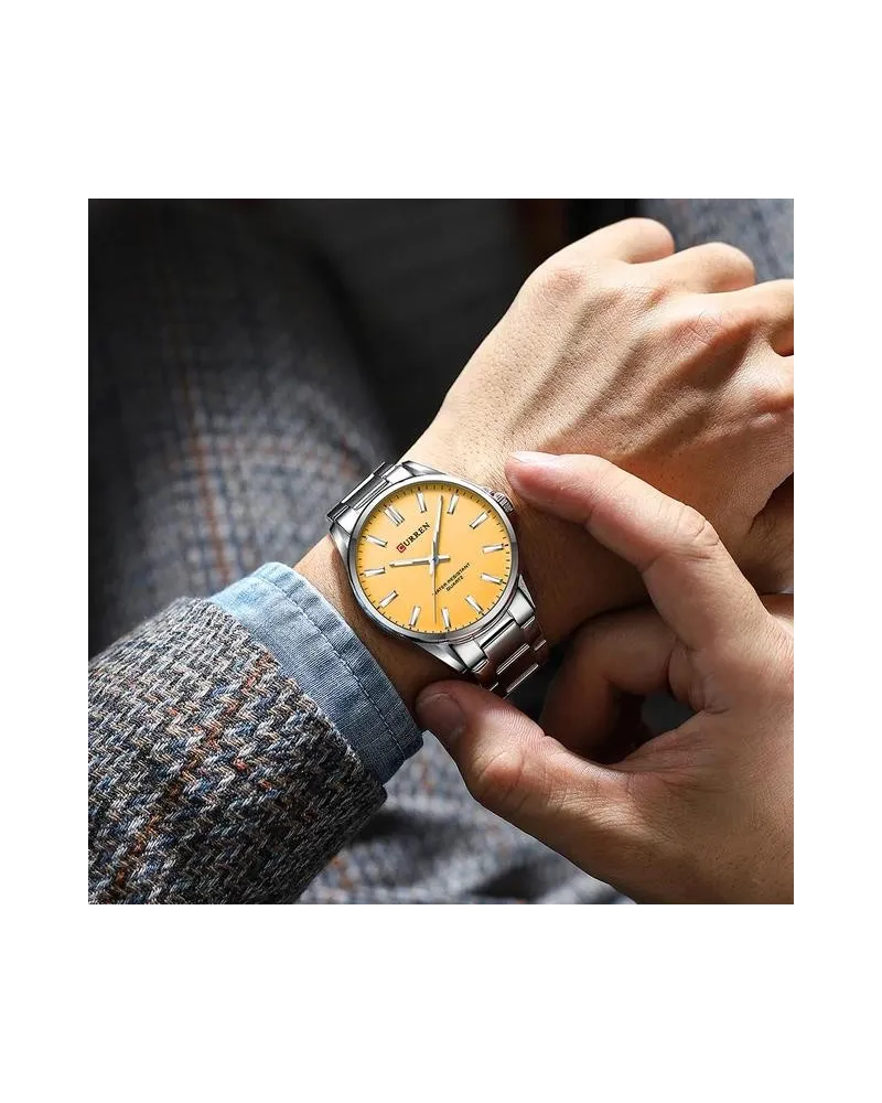 ZEGAREK MĘSKI CURREN 9090 (zc045c) + BOX