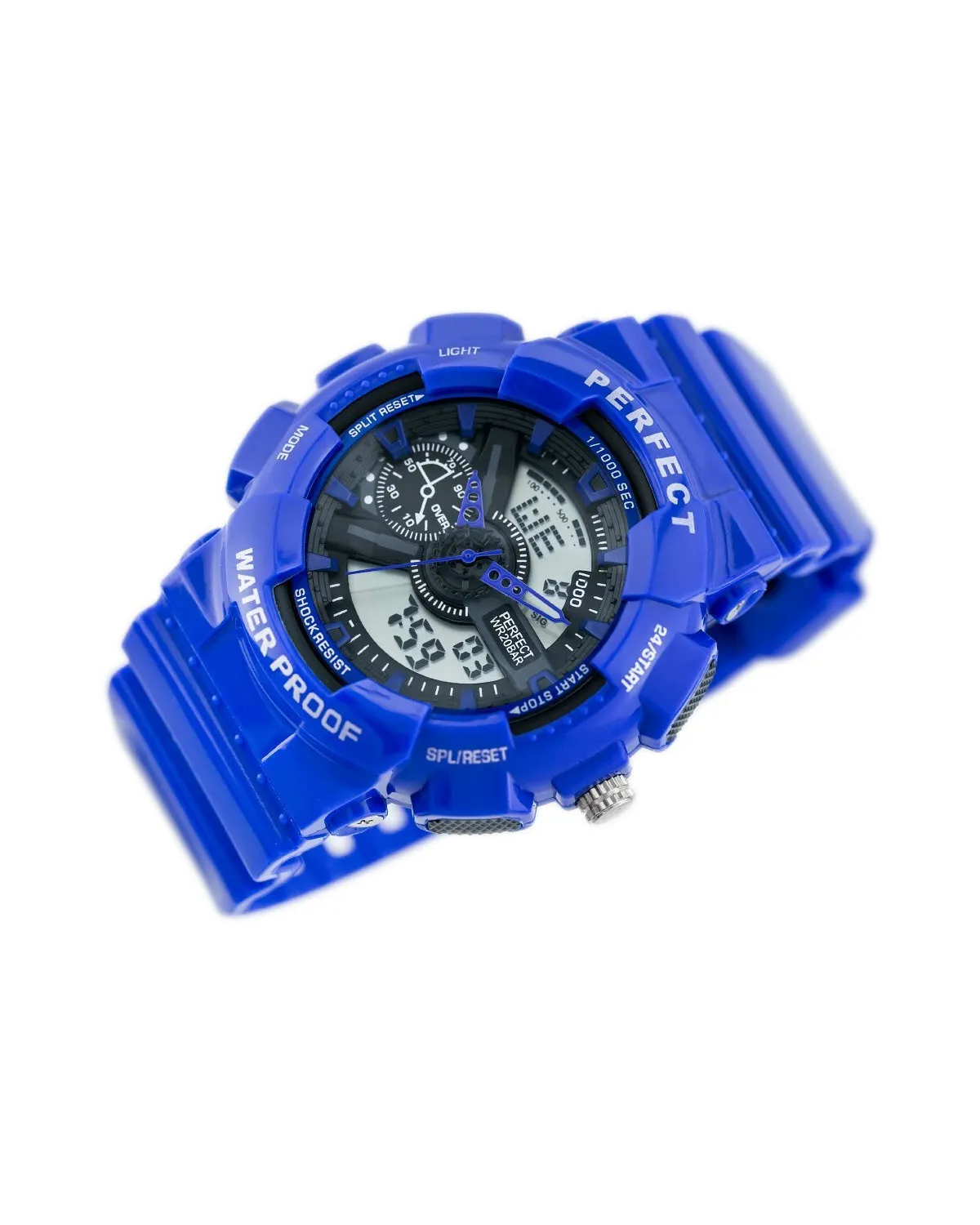ZEGAREK MĘSKI PERFECT SHOCK (zp219e) - blue
