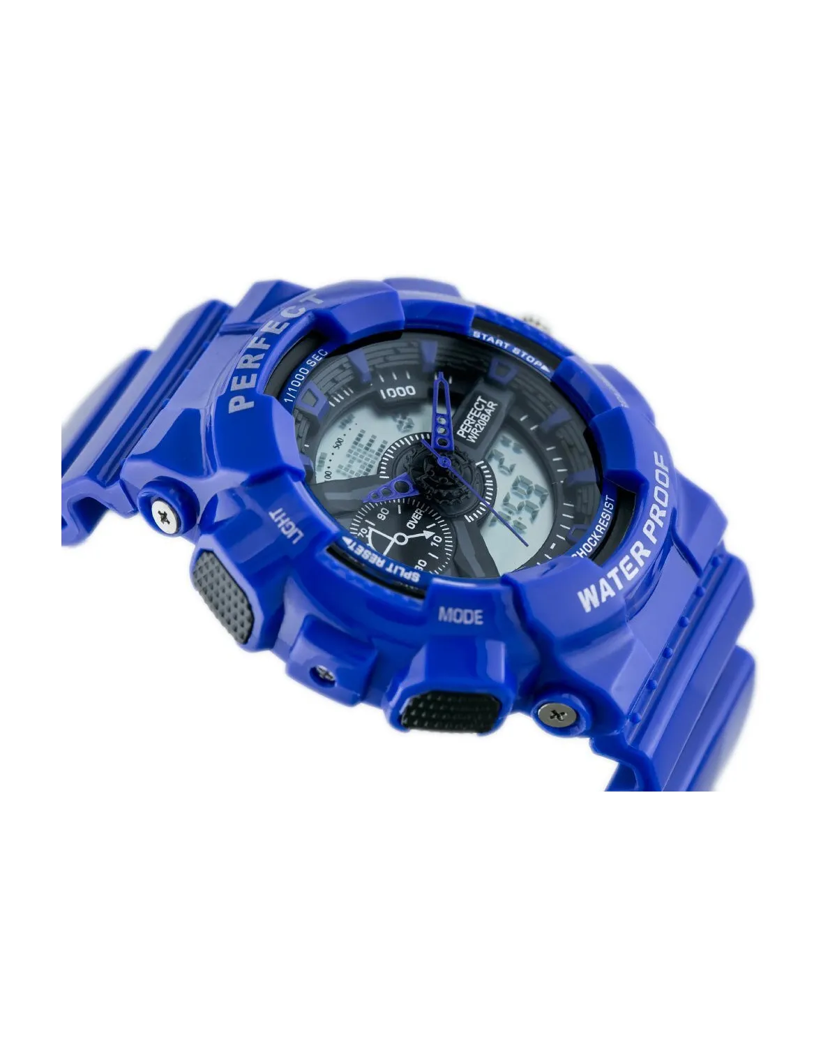 ZEGAREK MĘSKI PERFECT SHOCK (zp219e) - blue