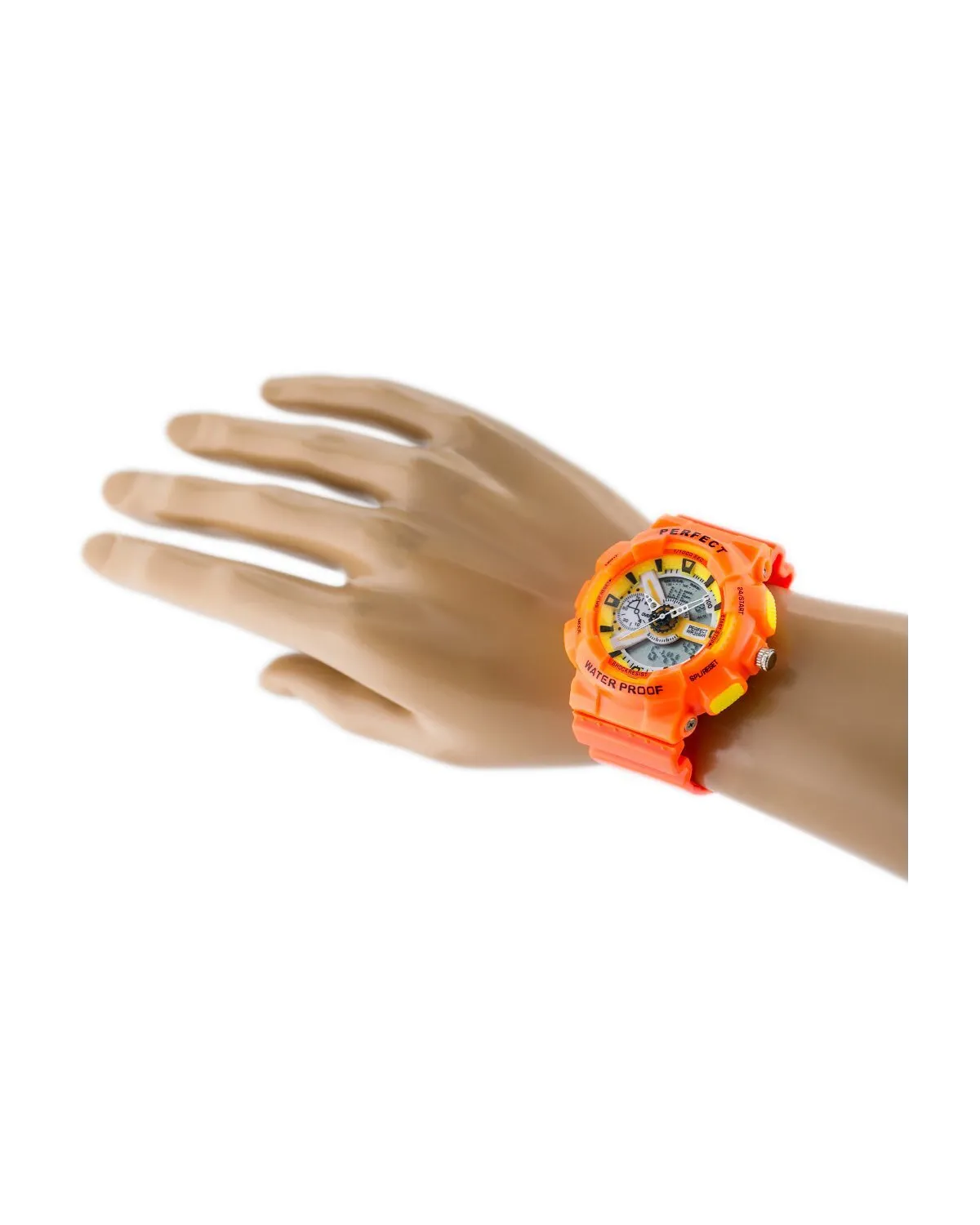 ZEGAREK MĘSKI PERFECT SHOCK (zp219f) - orange ZEGAREK MĘSKI PERFECT SHOCK (zp219f) - orange