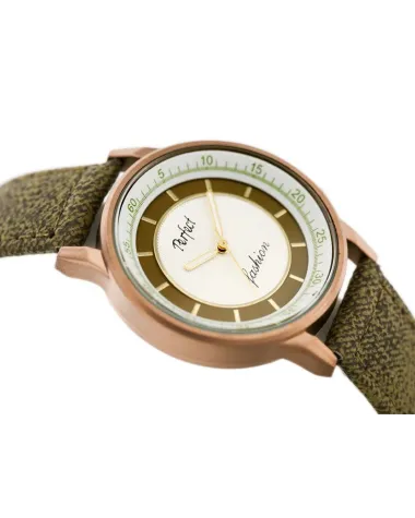 ZEGAREK DAMSKI PERFECT A379 - olive (zp826c) ZEGAREK DAMSKI PERFECT A379 - olive (zp826c)