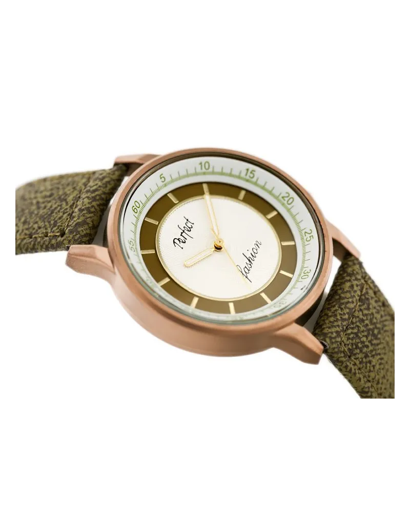 ZEGAREK DAMSKI PERFECT A379 - olive (zp826c) ZEGAREK DAMSKI PERFECT A379 - olive (zp826c)