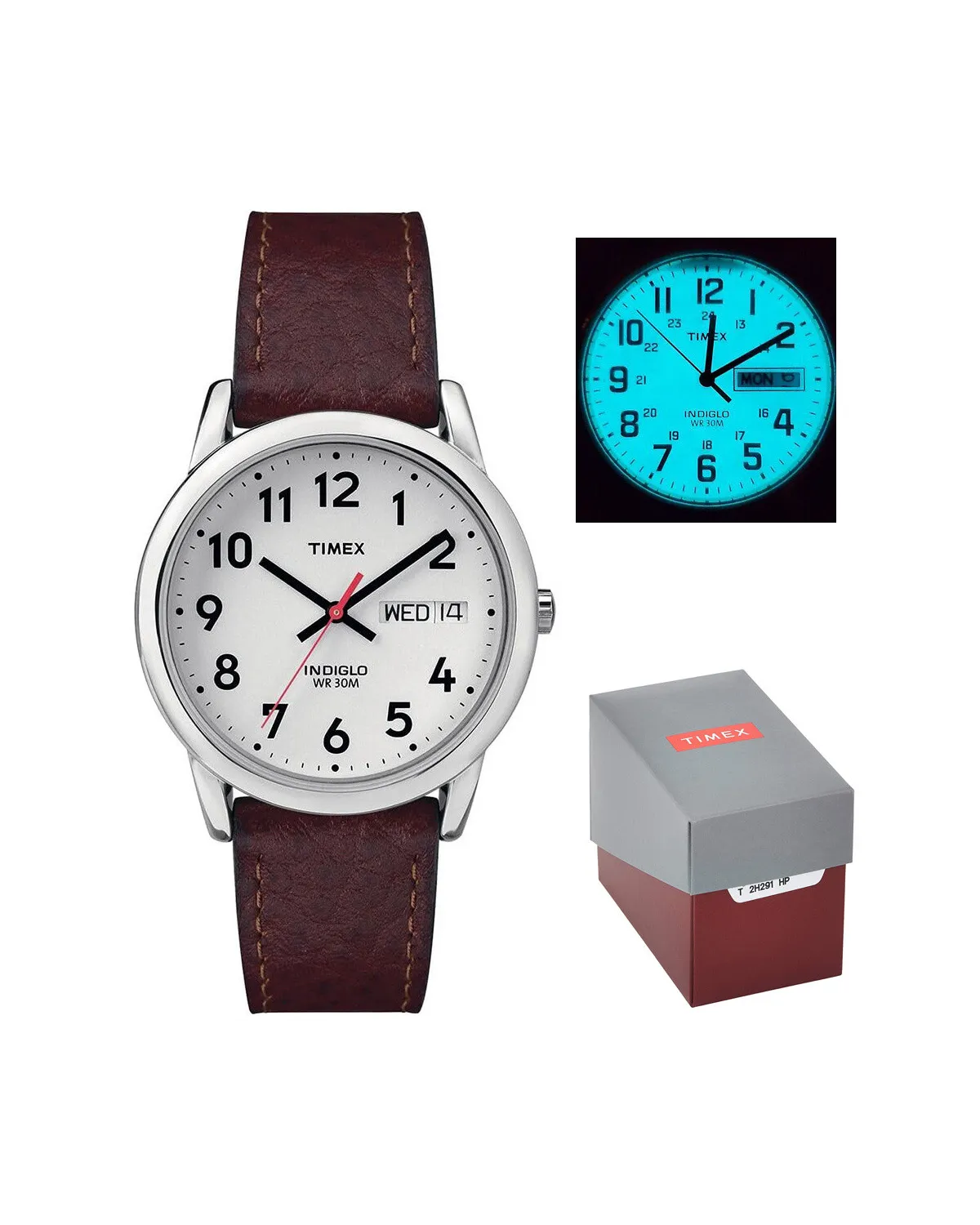 ZEGAREK UNISEX TIMEX EASY READER T20041 + BOX