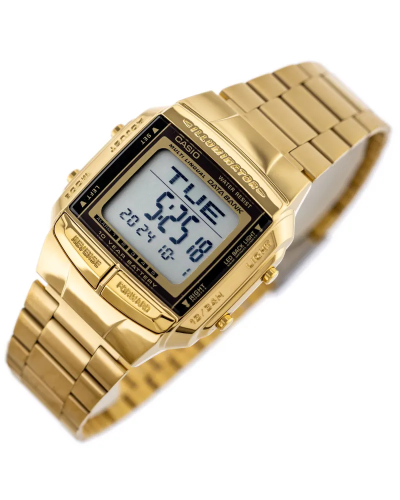ZEGAREK MĘSKI CASIO DATABANK DB-360G-9ADF (zd161b) + BOX