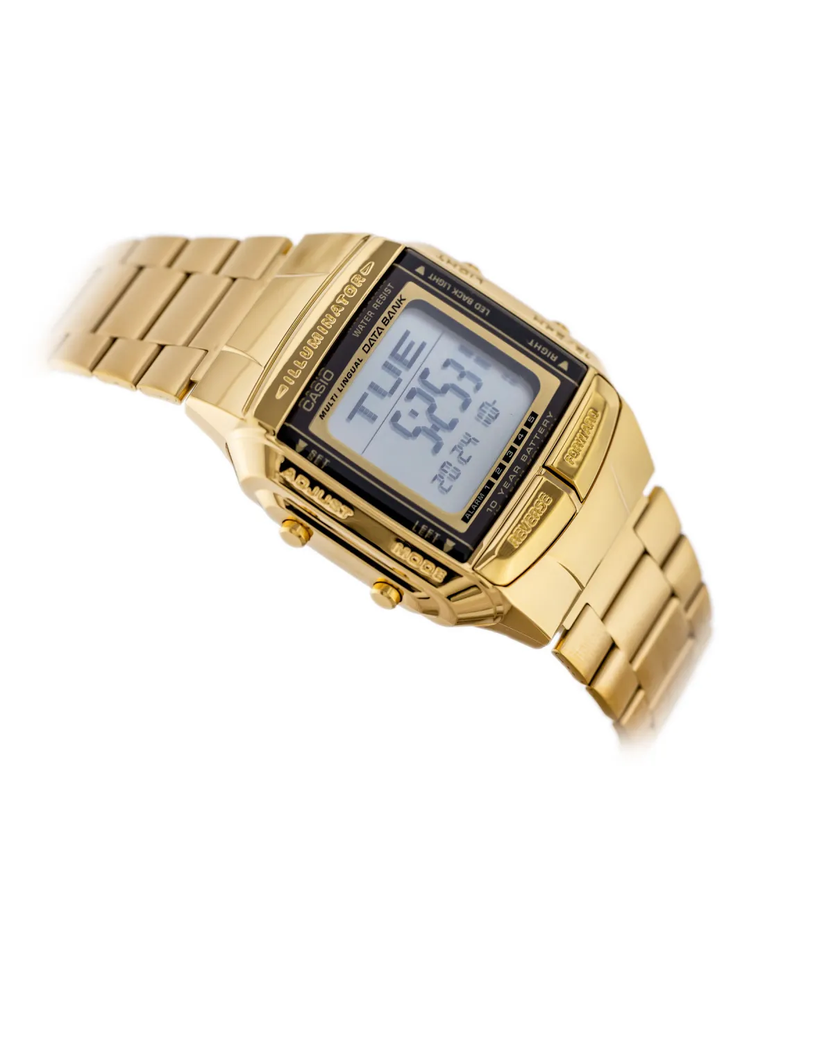 ZEGAREK MĘSKI CASIO DATABANK DB-360G-9ADF (zd161b) + BOX