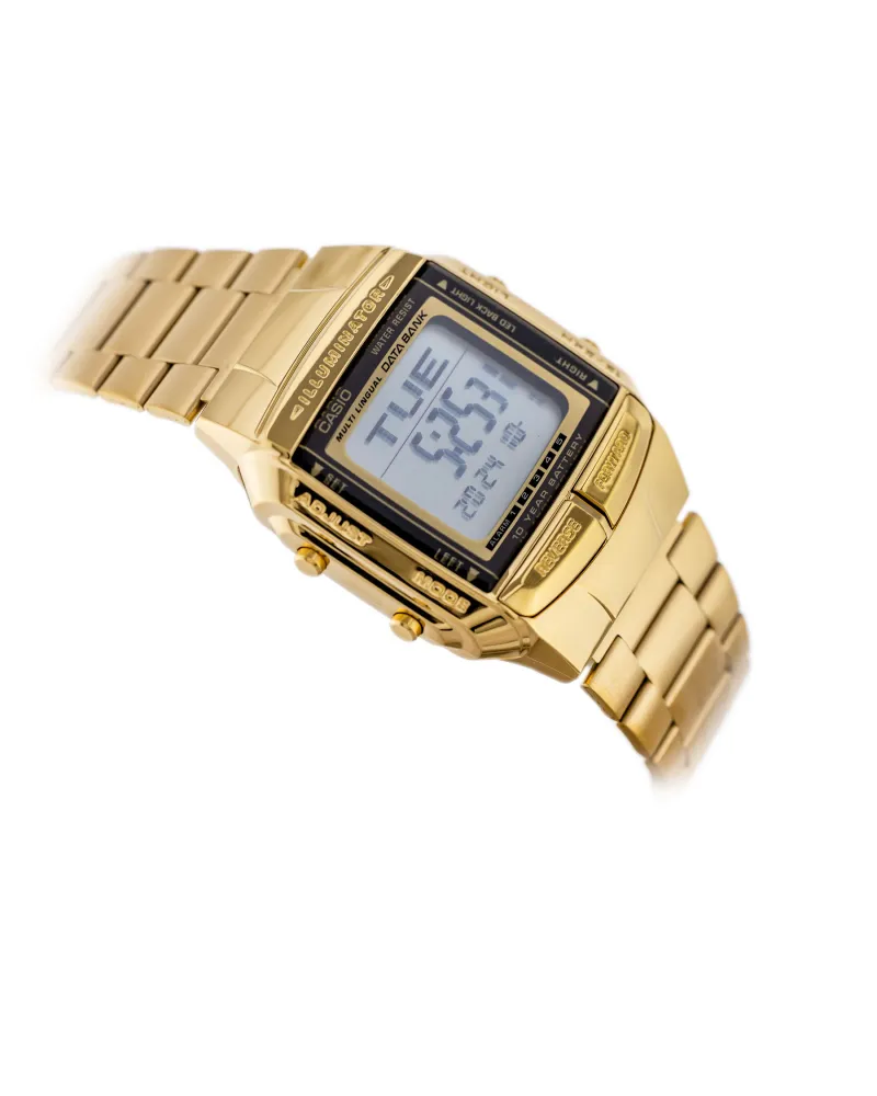 ZEGAREK MĘSKI CASIO DATABANK DB-360G-9ADF (zd161b) + BOX