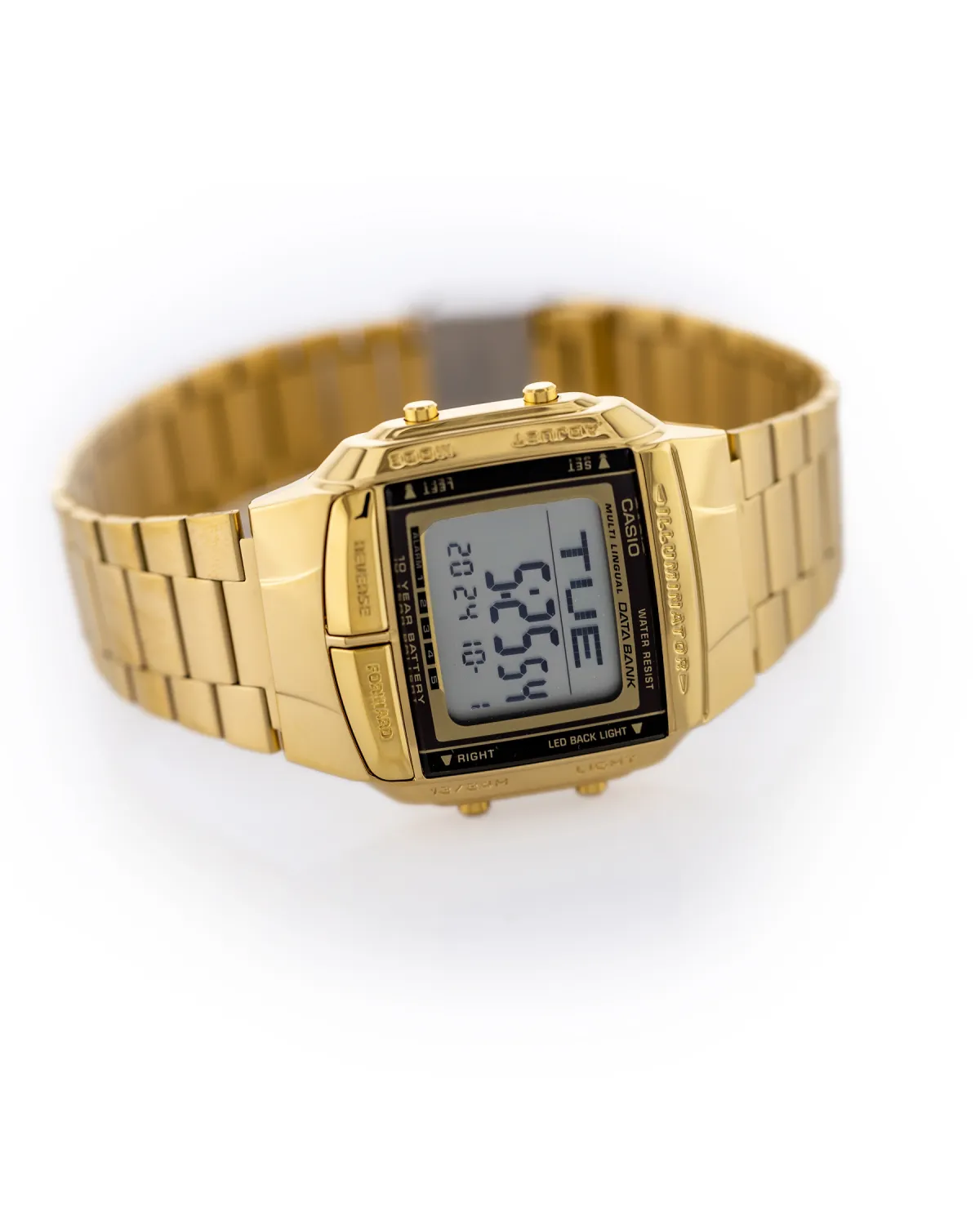 ZEGAREK MĘSKI CASIO DATABANK DB-360G-9ADF (zd161b) + BOX