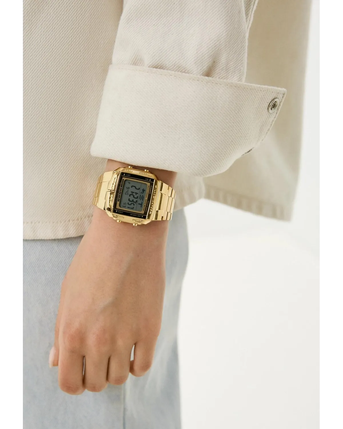 ZEGAREK MĘSKI CASIO DATABANK DB-360G-9ADF (zd161b) + BOX