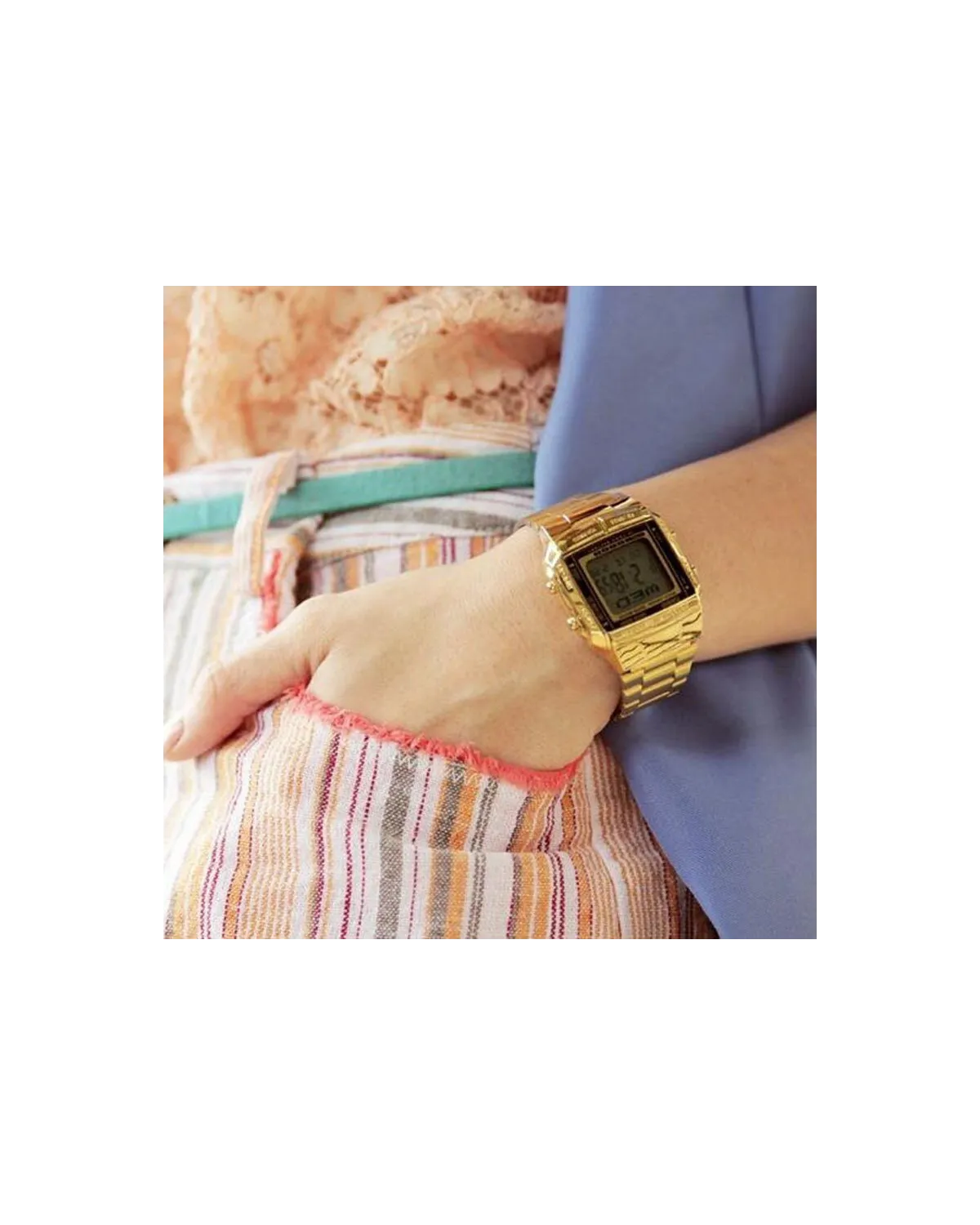ZEGAREK MĘSKI CASIO DATABANK DB-360G-9ADF (zd161b) + BOX