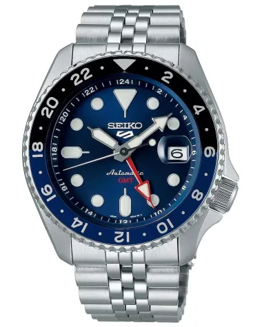 ZEGAREK MĘSKI SEIKO 5 SPORTS SSK003K1 GMT AUTOMAT WR100 + BOX