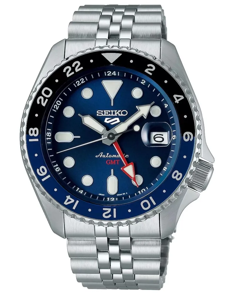 ZEGAREK MĘSKI SEIKO 5 SPORTS SSK003K1 GMT AUTOMAT WR100 + BOX ZEGAREK MĘSKI SEIKO 5 SPORTS SSK003K1 GMT AUTOMAT WR100 + BOX