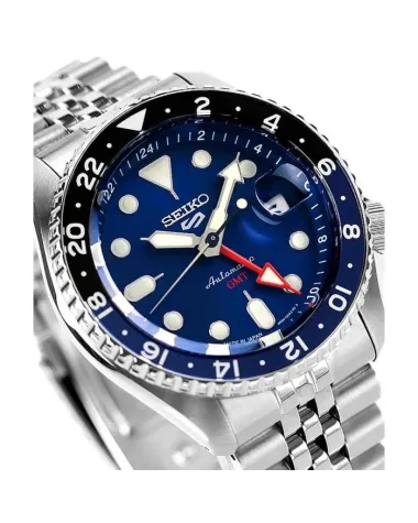 ZEGAREK MĘSKI SEIKO 5 SPORTS SSK003K1 GMT AUTOMAT WR100 + BOX ZEGAREK MĘSKI SEIKO 5 SPORTS SSK003K1 GMT AUTOMAT WR100 + BOX