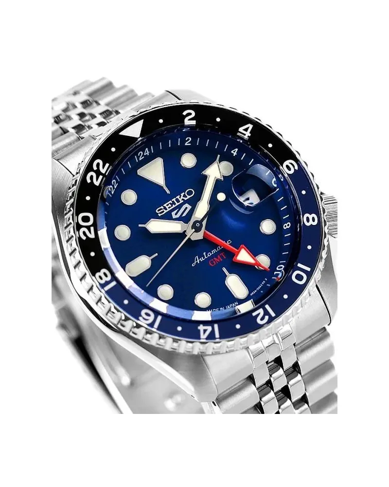ZEGAREK MĘSKI SEIKO 5 SPORTS SSK003K1 GMT AUTOMAT WR100 + BOX ZEGAREK MĘSKI SEIKO 5 SPORTS SSK003K1 GMT AUTOMAT WR100 + BOX