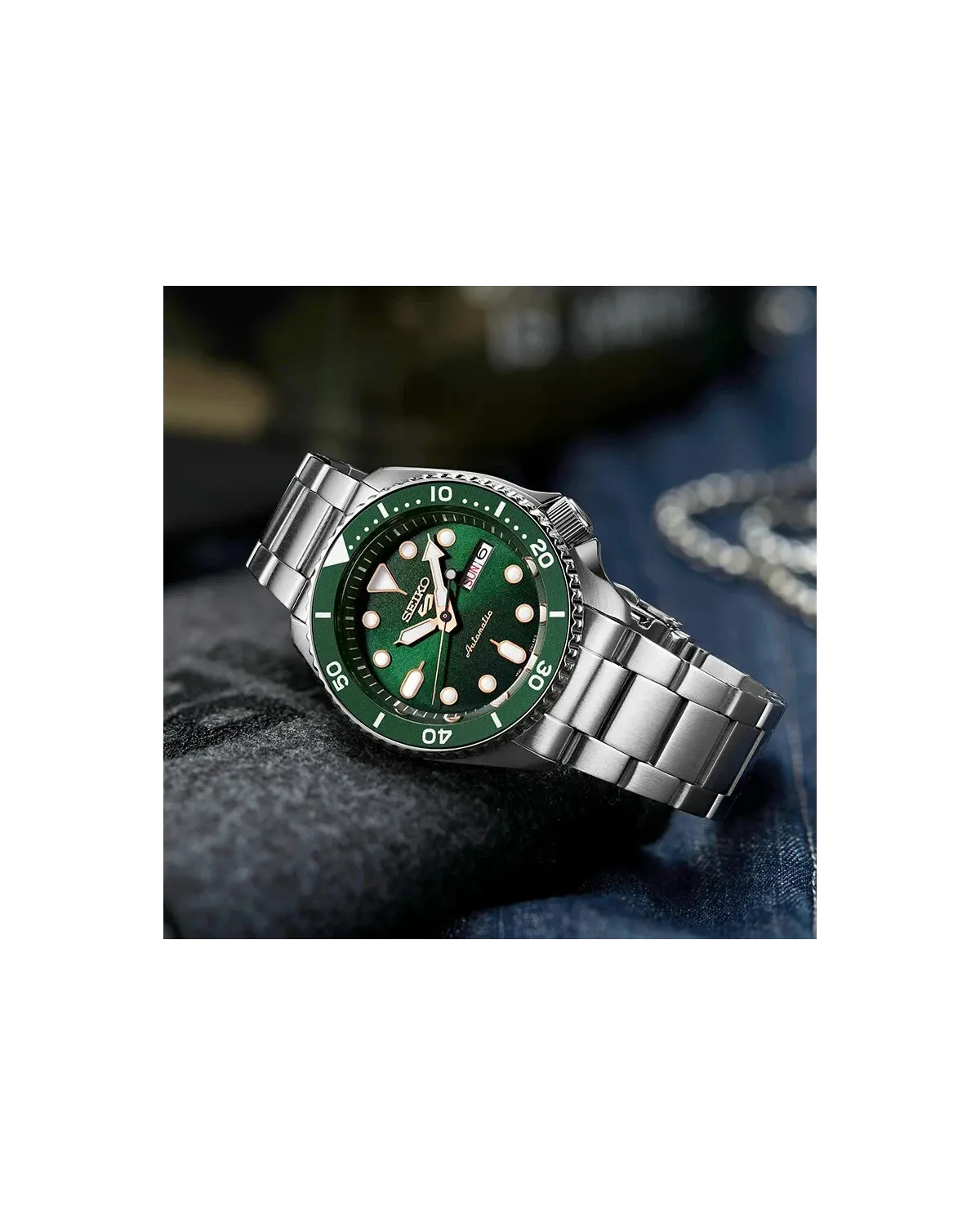 ZEGAREK MĘSKI SEIKO 5 SRPD63K1 AUTOMAT + BOX ZEGAREK MĘSKI SEIKO 5 SRPD63K1 AUTOMAT + BOX