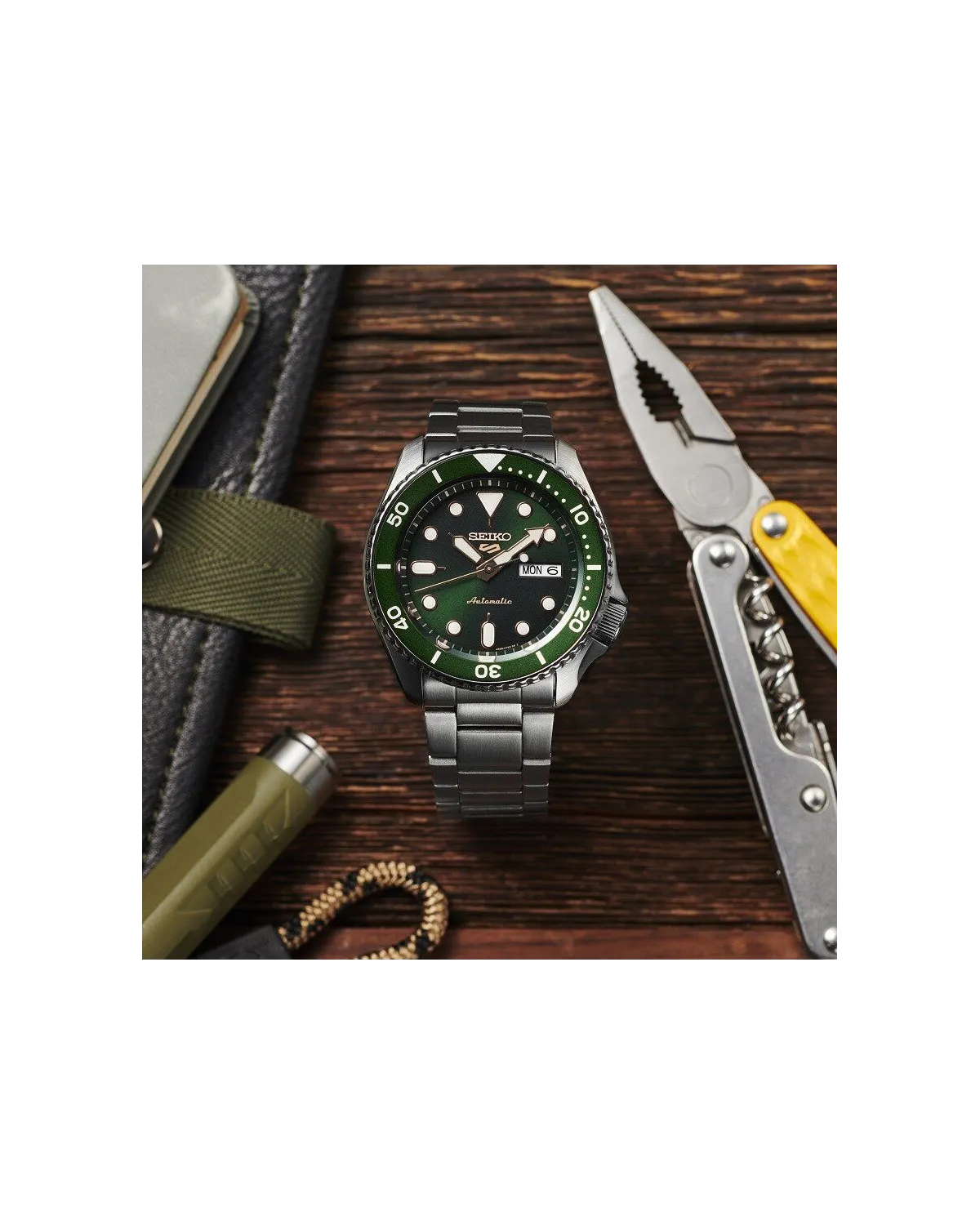 ZEGAREK MĘSKI SEIKO 5 SRPD63K1 AUTOMAT + BOX ZEGAREK MĘSKI SEIKO 5 SRPD63K1 AUTOMAT + BOX