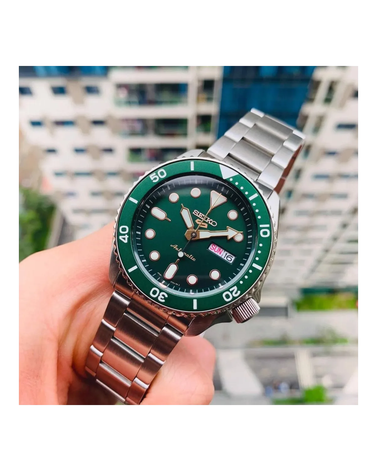 ZEGAREK MĘSKI SEIKO 5 SRPD63K1 AUTOMAT + BOX ZEGAREK MĘSKI SEIKO 5 SRPD63K1 AUTOMAT + BOX