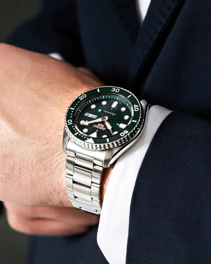 ZEGAREK MĘSKI SEIKO 5 SRPD63K1 AUTOMAT + BOX ZEGAREK MĘSKI SEIKO 5 SRPD63K1 AUTOMAT + BOX