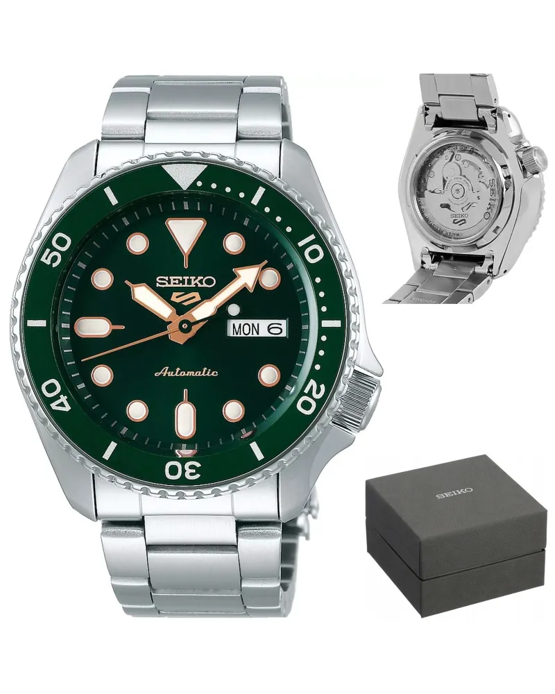 ZEGAREK MĘSKI SEIKO 5 SRPD63K1 AUTOMAT + BOX ZEGAREK MĘSKI SEIKO 5 SRPD63K1 AUTOMAT + BOX