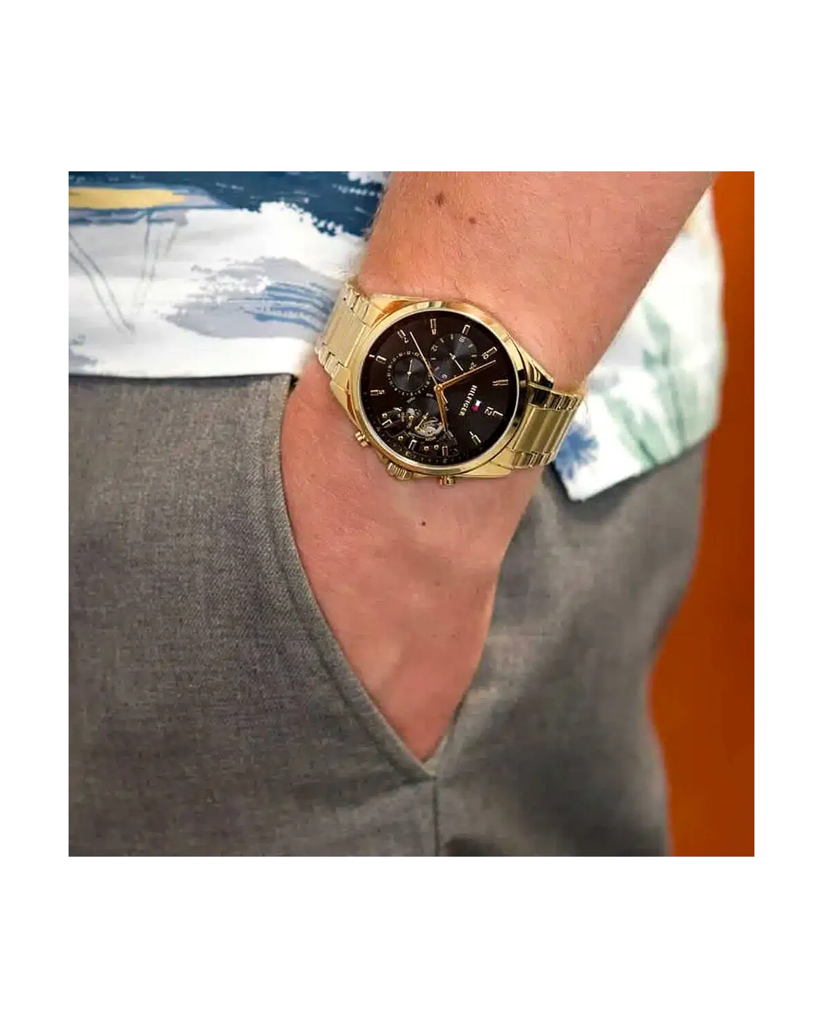 ZEGAREK MĘSKI TOMMY HILFIGER 1710447 BAKER (zf053b)