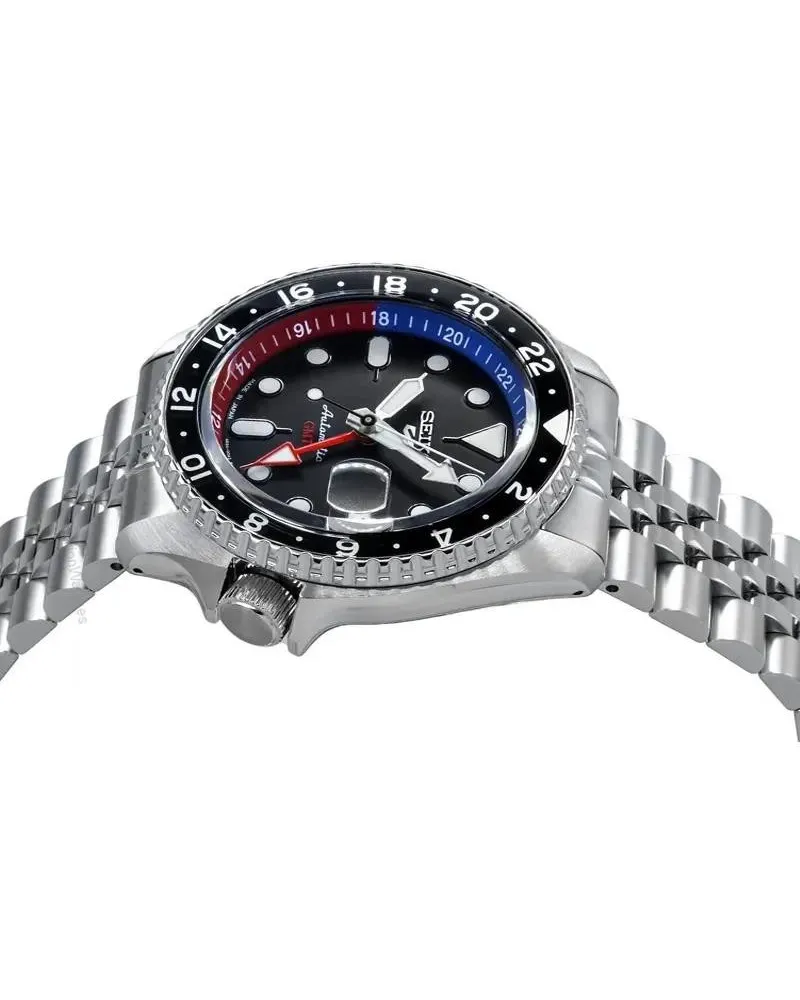 ZEGAREK MĘSKI SEIKO 5 SPORTS SSK019K1 GMT AUTOMAT + BOX ZEGAREK MĘSKI SEIKO 5 SPORTS SSK019K1 GMT AUTOMAT + BOX