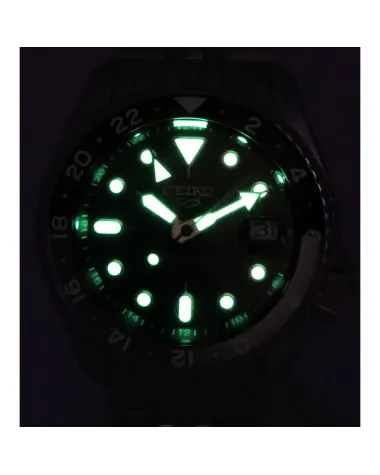 ZEGAREK MĘSKI SEIKO 5 SPORTS SSK019K1 GMT AUTOMAT + BOX ZEGAREK MĘSKI SEIKO 5 SPORTS SSK019K1 GMT AUTOMAT + BOX