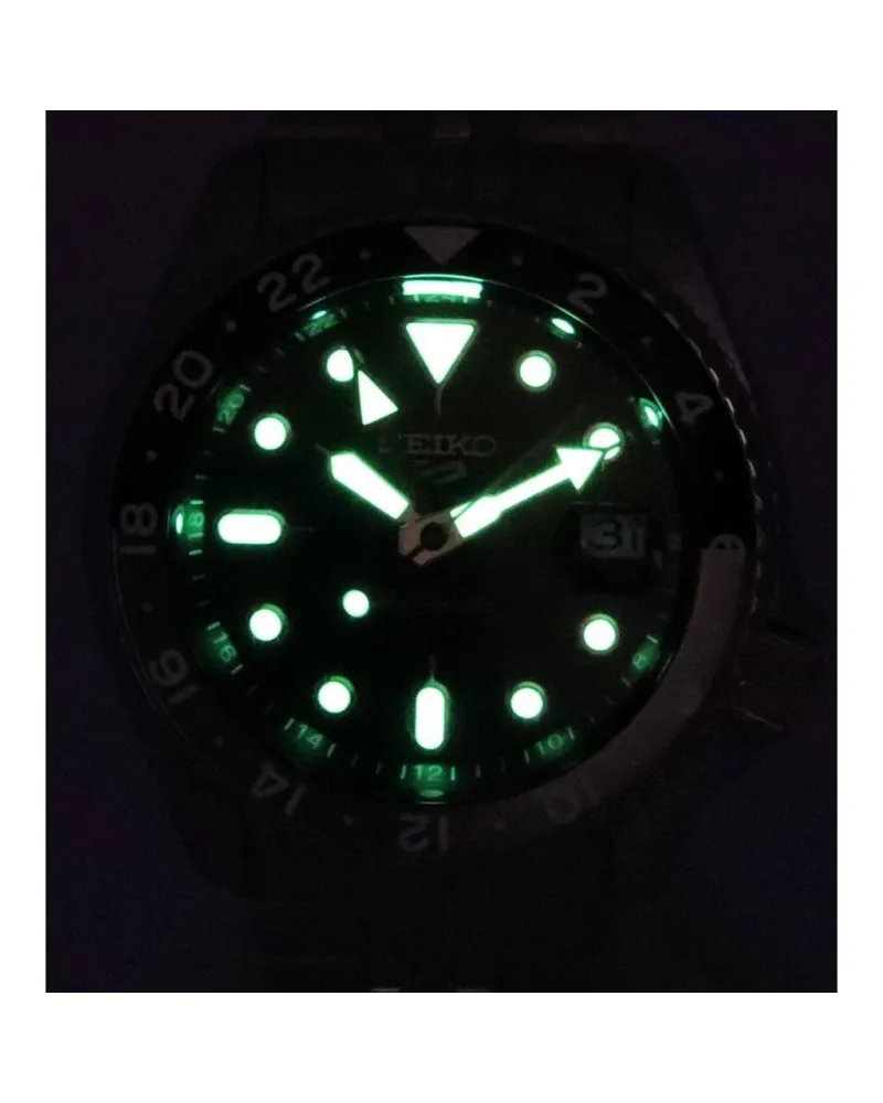ZEGAREK MĘSKI SEIKO 5 SPORTS SSK019K1 GMT AUTOMAT + BOX ZEGAREK MĘSKI SEIKO 5 SPORTS SSK019K1 GMT AUTOMAT + BOX