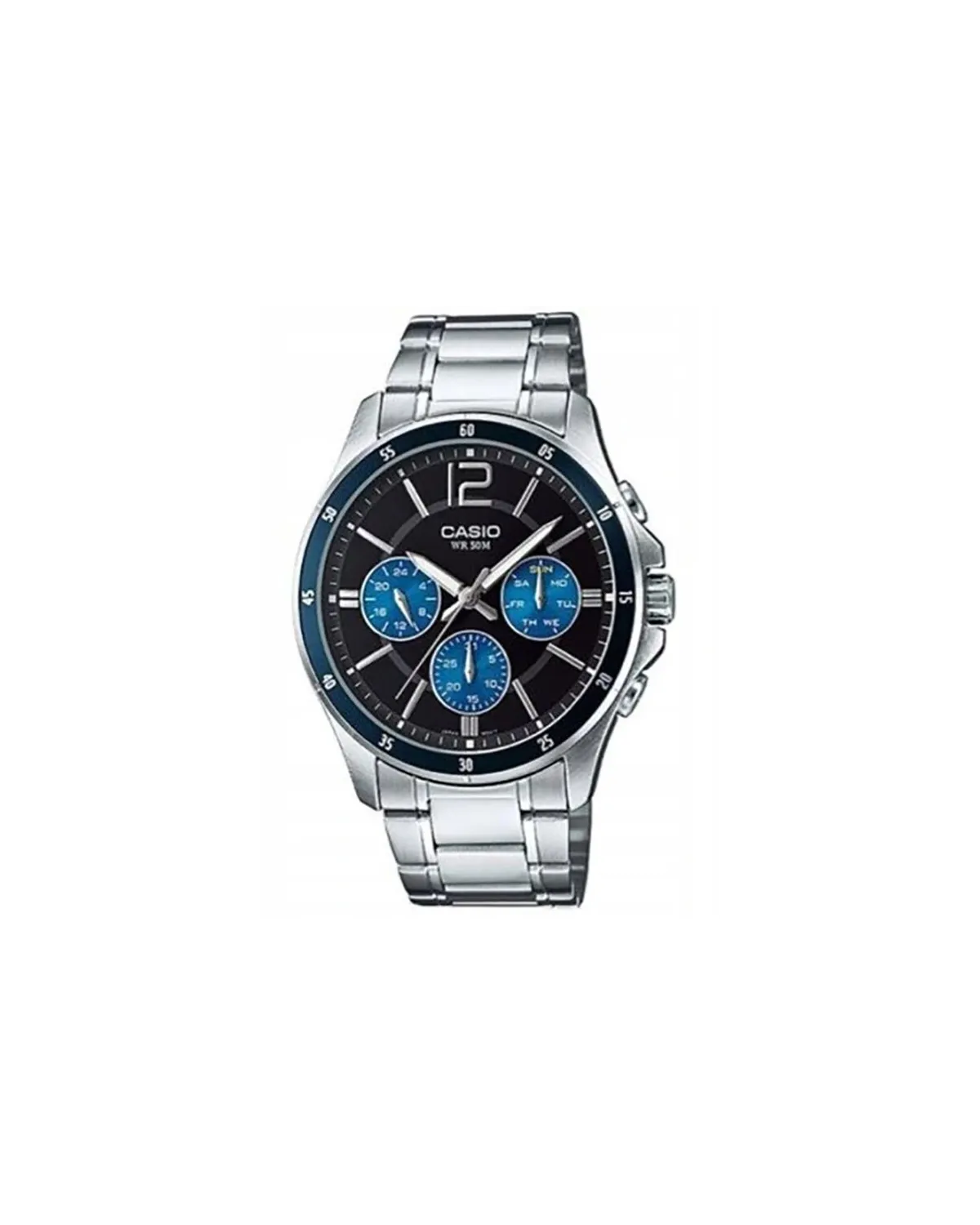 ZEGAREK MĘSKI CASIO MTP-1374D-2AV (zd063c) + BOX