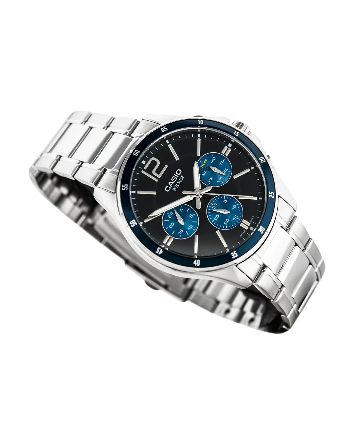 ZEGAREK MĘSKI CASIO MTP-1374D-2AV (zd063c) + BOX