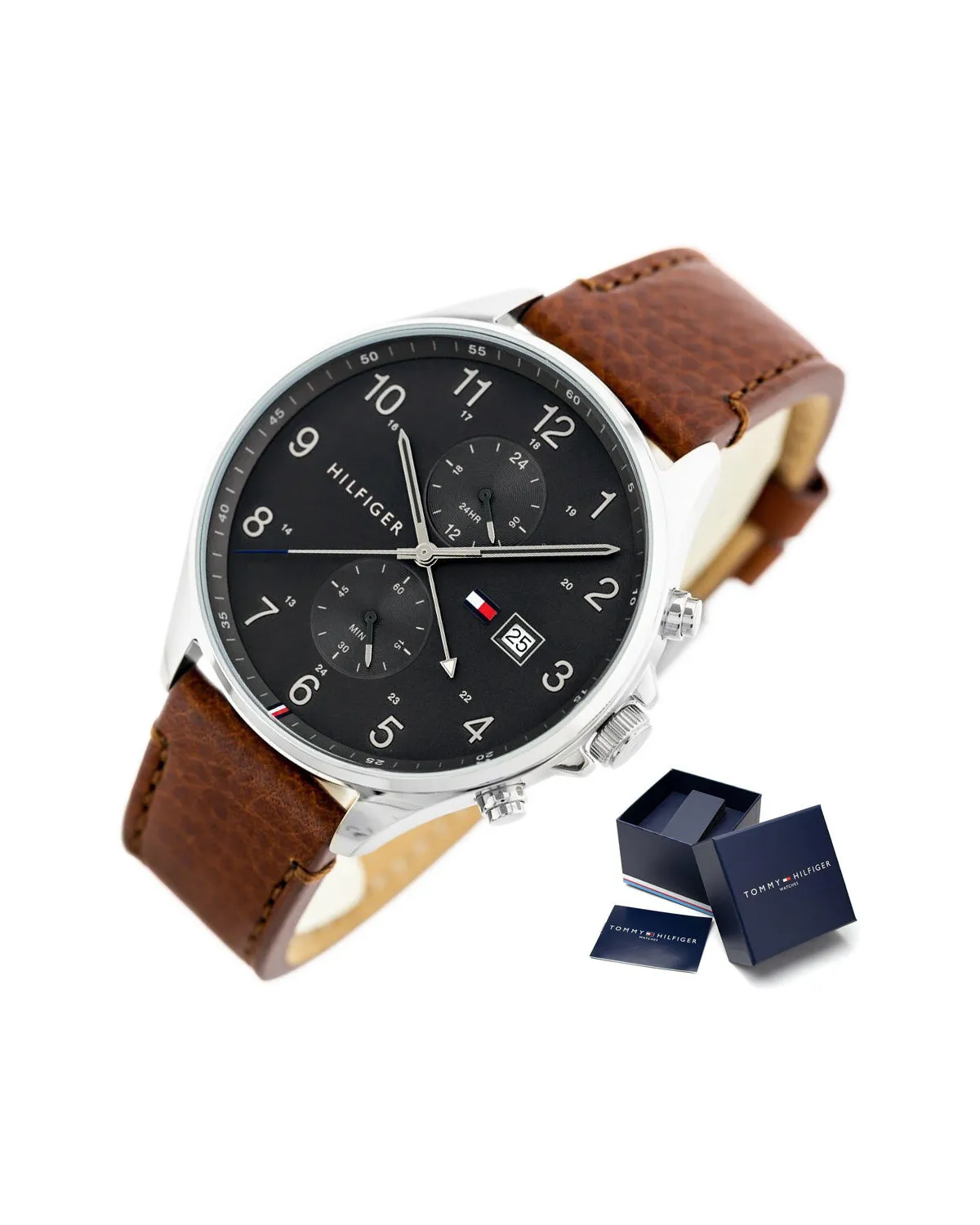 ZEGAREK MĘSKI TOMMY HILFIGER 1791710 WEST + BOX