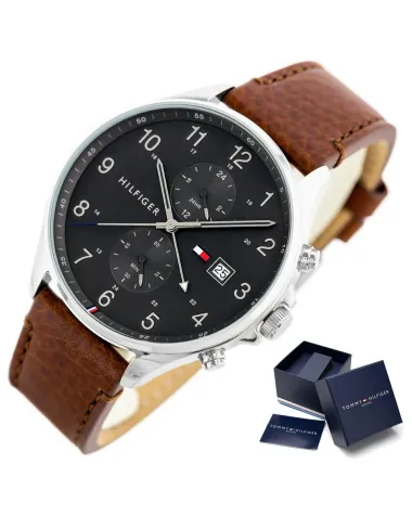 ZEGAREK MĘSKI TOMMY HILFIGER 1791710 WEST + BOX