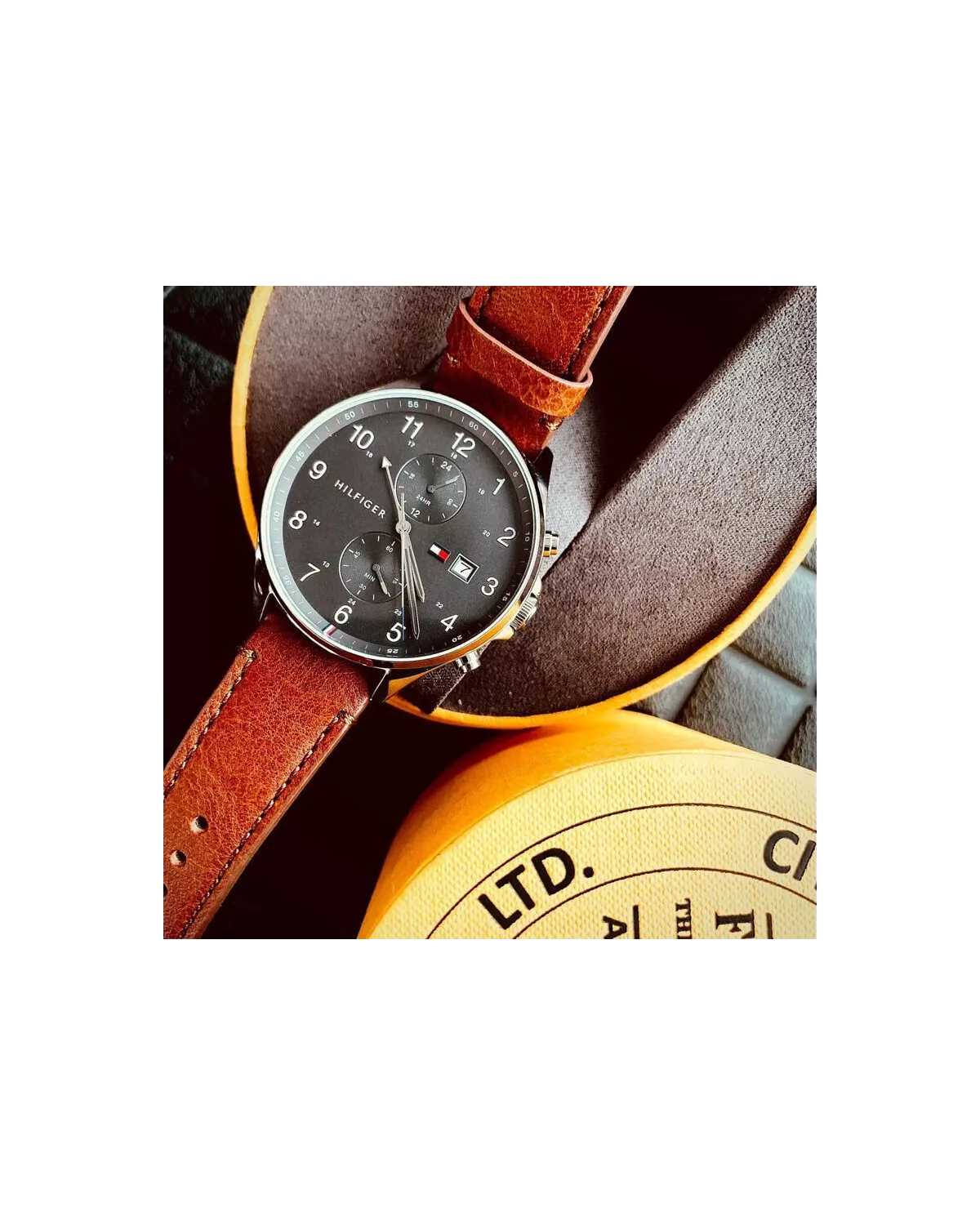 ZEGAREK MĘSKI TOMMY HILFIGER 1791710 WEST + BOX