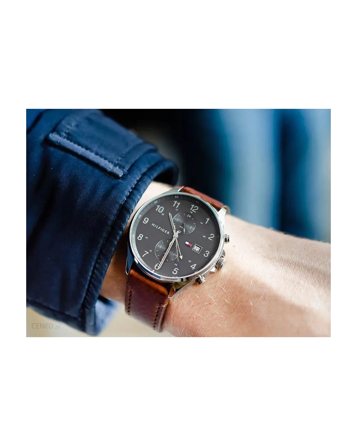 ZEGAREK MĘSKI TOMMY HILFIGER 1791710 WEST + BOX