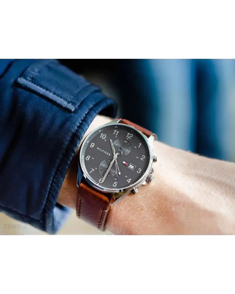 ZEGAREK MĘSKI TOMMY HILFIGER 1791710 WEST + BOX