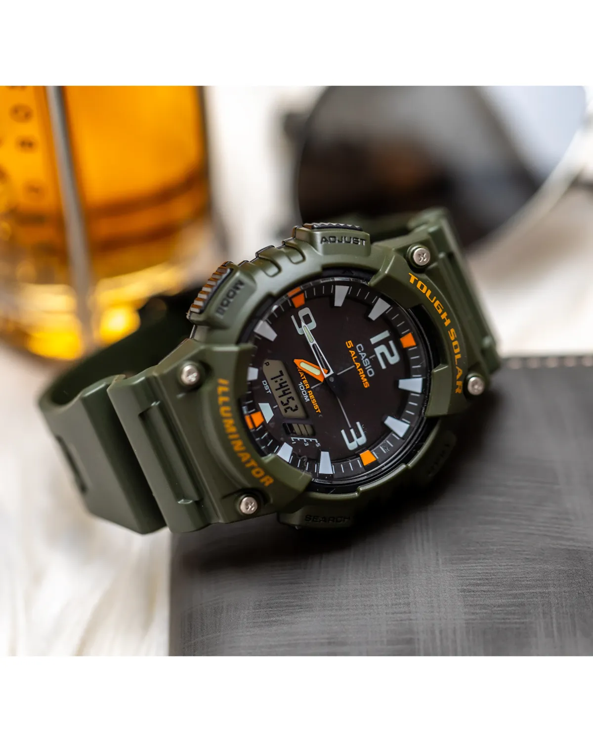 ZEGAREK MĘSKI CASIO AQ-S810W-3AV (zd044k) - SOLAR POWERED + BOX ZEGAREK MĘSKI CASIO AQ-S810W-3AV (zd044k) - SOLAR POWERED + BOX
