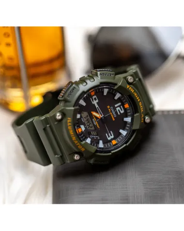 ZEGAREK MĘSKI CASIO AQ-S810W-3AV (zd044k) - SOLAR POWERED + BOX ZEGAREK MĘSKI CASIO AQ-S810W-3AV (zd044k) - SOLAR POWERED + BOX