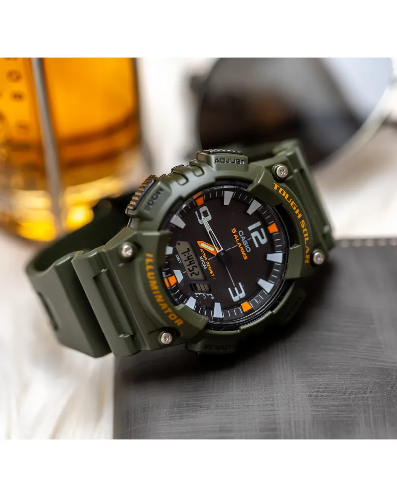 ZEGAREK MĘSKI CASIO AQ-S810W-3AV (zd044k) - SOLAR POWERED + BOX ZEGAREK MĘSKI CASIO AQ-S810W-3AV (zd044k) - SOLAR POWERED + BOX