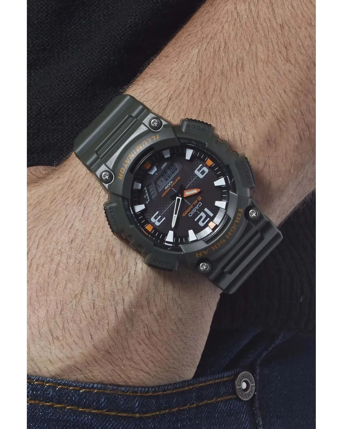 ZEGAREK MĘSKI CASIO AQ-S810W-3AV (zd044k) - SOLAR POWERED + BOX ZEGAREK MĘSKI CASIO AQ-S810W-3AV (zd044k) - SOLAR POWERED + BOX