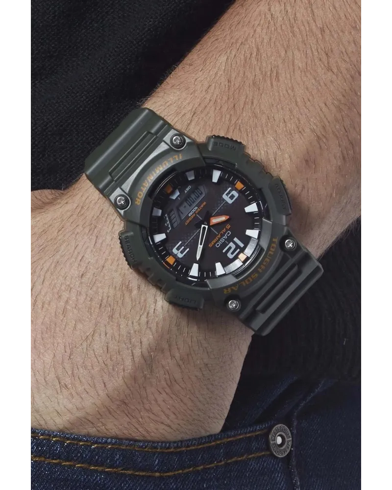 ZEGAREK MĘSKI CASIO AQ-S810W-3AV (zd044k) - SOLAR POWERED + BOX ZEGAREK MĘSKI CASIO AQ-S810W-3AV (zd044k) - SOLAR POWERED + BOX