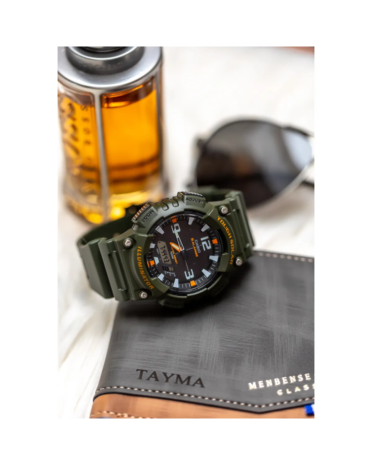 ZEGAREK MĘSKI CASIO AQ-S810W-3AV (zd044k) - SOLAR POWERED + BOX ZEGAREK MĘSKI CASIO AQ-S810W-3AV (zd044k) - SOLAR POWERED + BOX