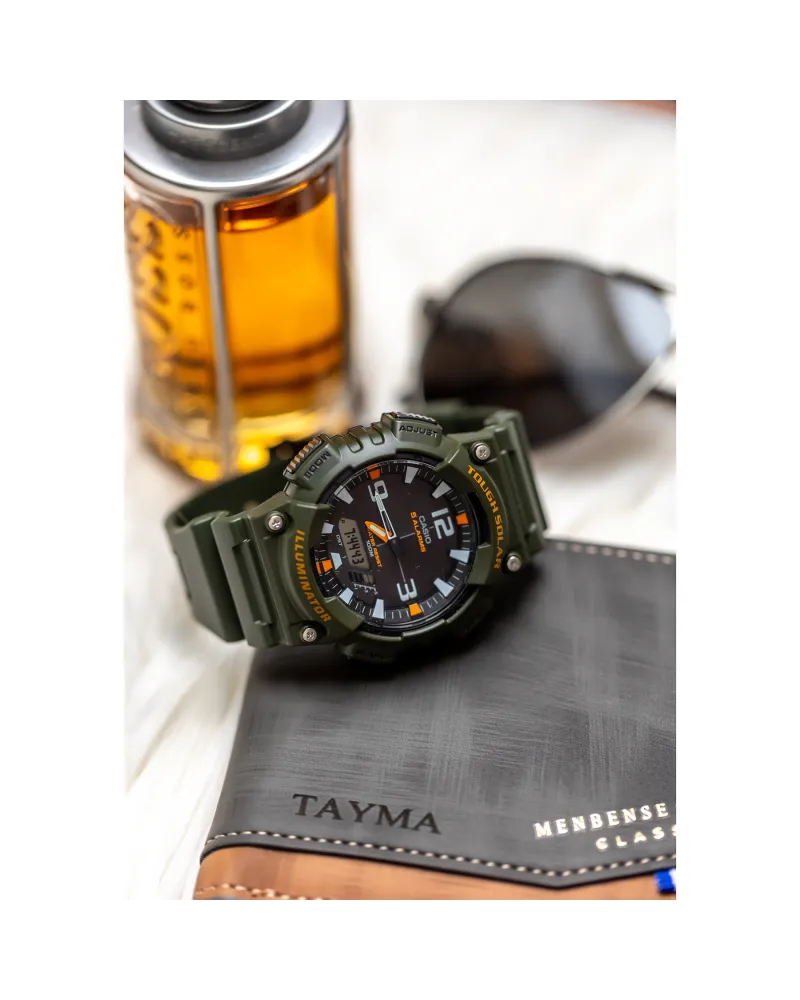 ZEGAREK MĘSKI CASIO AQ-S810W-3AV (zd044k) - SOLAR POWERED + BOX ZEGAREK MĘSKI CASIO AQ-S810W-3AV (zd044k) - SOLAR POWERED + BOX