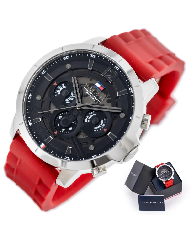 ZEGAREK MĘSKI TOMMY HILFIGER LUCA 1710490 (zf082a) ZEGAREK MĘSKI TOMMY HILFIGER LUCA 1710490 (zf082a)
