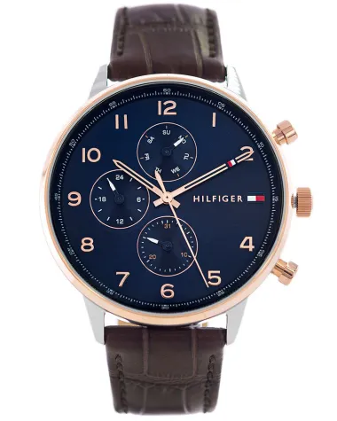 ZEGAREK MĘSKI TOMMY HILFIGER LEONARD 1791987 (zf089b) + BOX