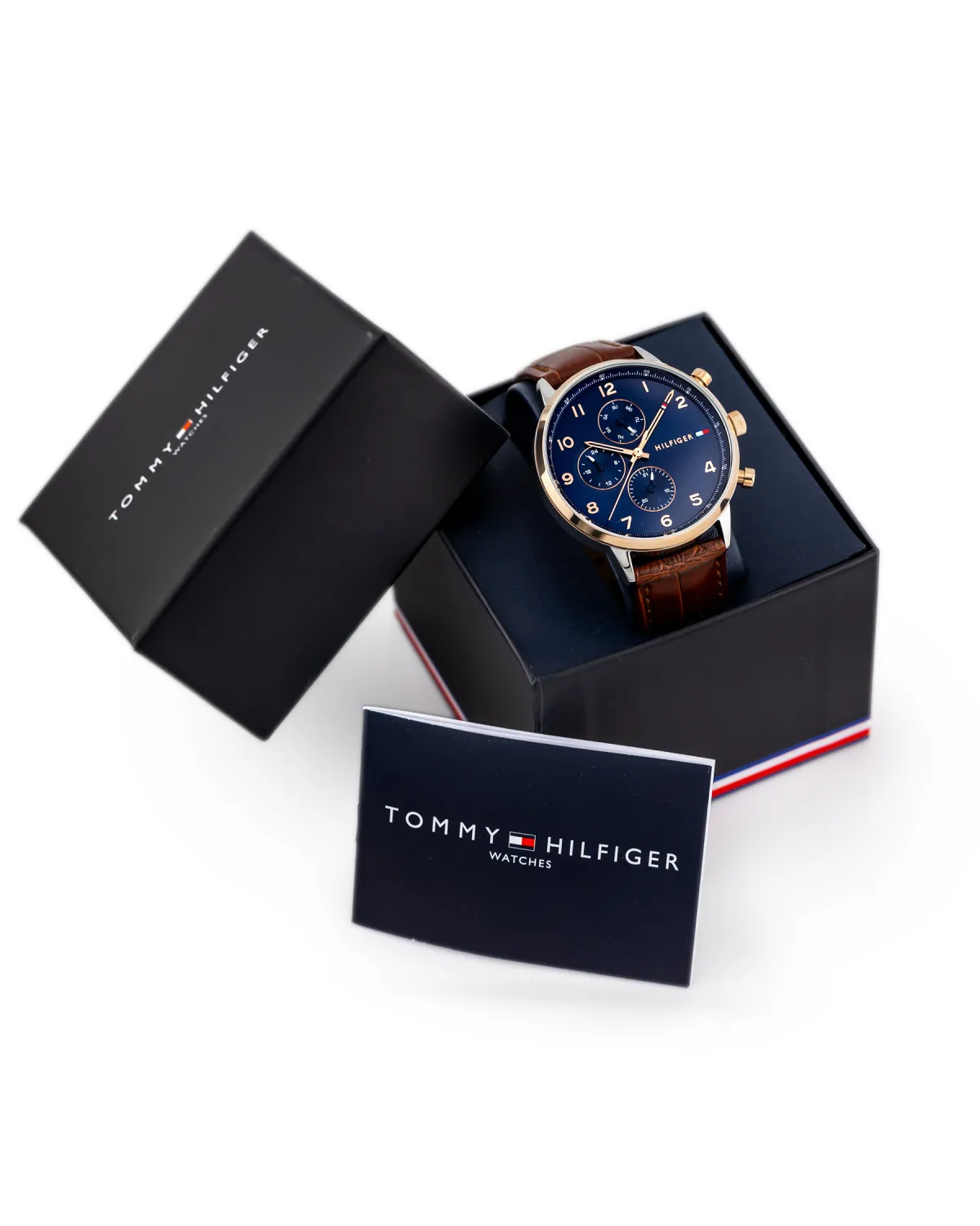 ZEGAREK MĘSKI TOMMY HILFIGER LEONARD 1791987 (zf089b) + BOX ZEGAREK MĘSKI TOMMY HILFIGER LEONARD 1791987 (zf089b) + BOX