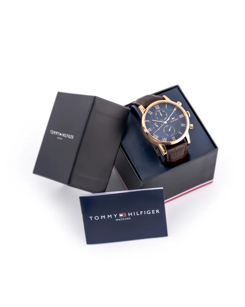 ZEGAREK MĘSKI TOMMY HILFIGER 1791399 KANE (zf045b) + BOX ZEGAREK MĘSKI TOMMY HILFIGER 1791399 KANE (zf045b) + BOX