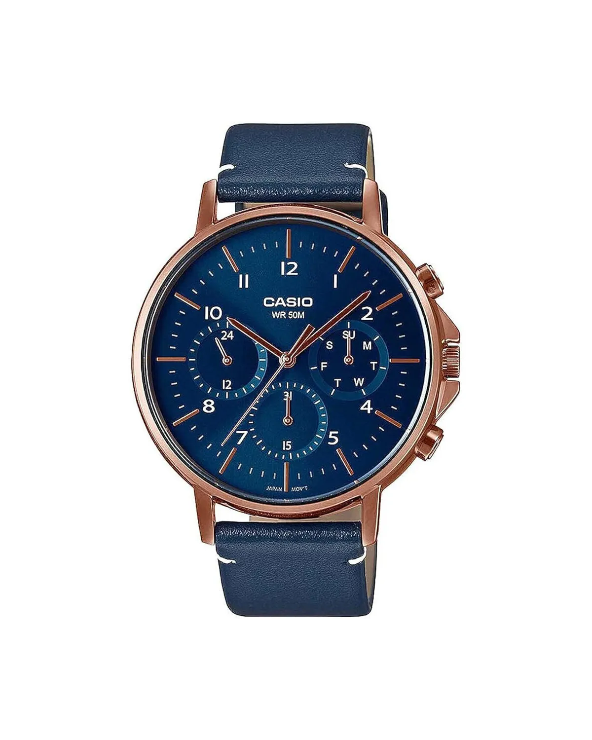 ZEGAREK MĘSKI CASIO MTP-E321RL-2A (zd190a) + BOX